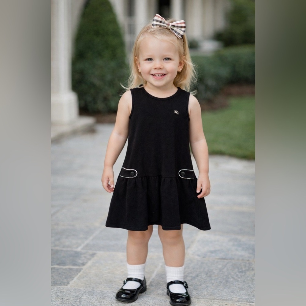 BURBERRY Classic Toddler Sleeveless Dress